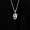 Peace Tongue Pendant Necklace